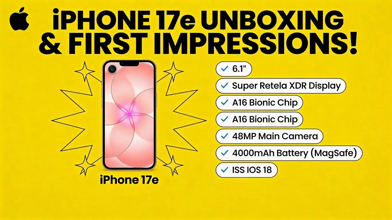 iPhone 17e Full Specifications